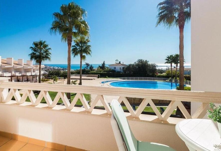 알부페이라 Fantastic Townhouse With Pool And Sea Views 빌라 외부 사진