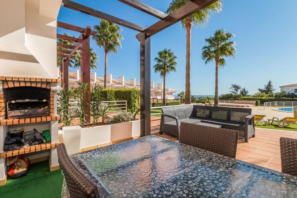 알부페이라 Fantastic Townhouse With Pool And Sea Views 빌라 외부 사진