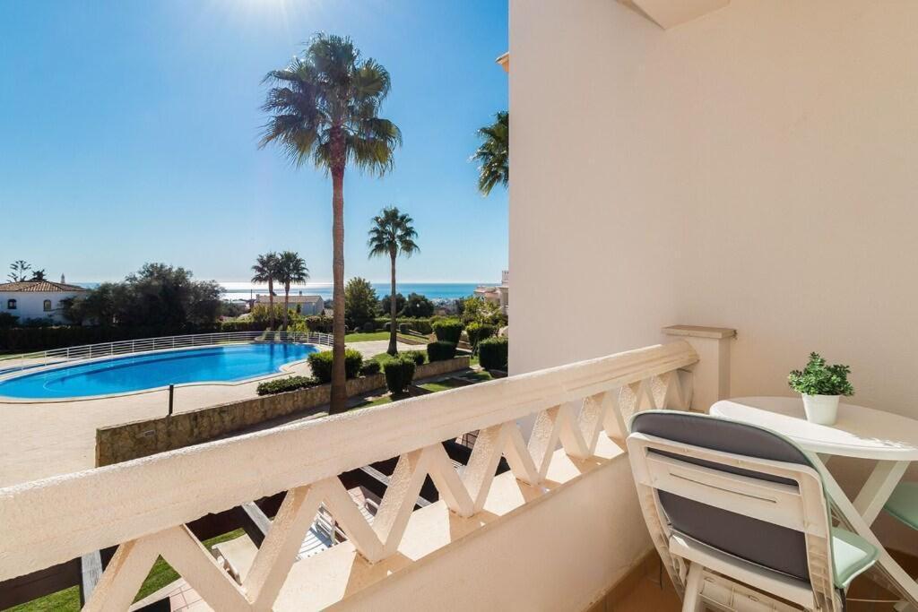 알부페이라 Fantastic Townhouse With Pool And Sea Views 빌라 외부 사진